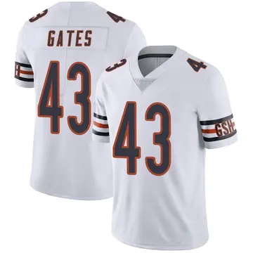 Nike DeMarquis Gates Youth Limited Chicago Bears White Vapor Untouchable Jersey