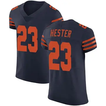 Nike Devin Hester Men's Elite Chicago Bears Navy Blue Alternate Vapor Untouchable Jersey