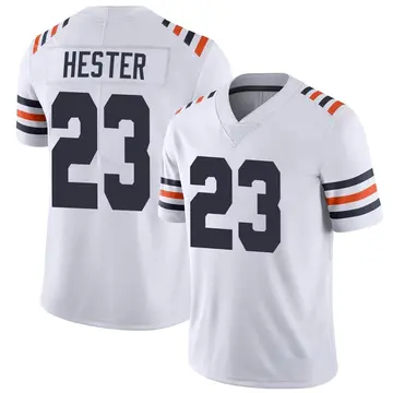 Nike Devin Hester Men's Limited Chicago Bears White Alternate Classic Vapor Jersey