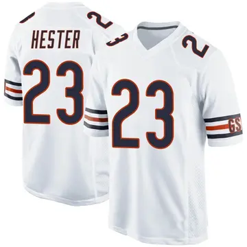Nike Devin Hester Youth Game Chicago Bears White Jersey