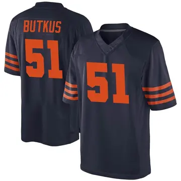 Nike Dick Butkus Youth Game Chicago Bears Navy Blue Alternate Jersey