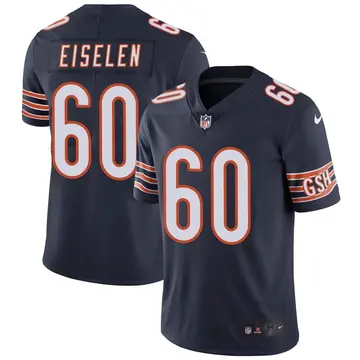 Nike Dieter Eiselen Youth Limited Chicago Bears Navy Team Color Vapor Untouchable Jersey