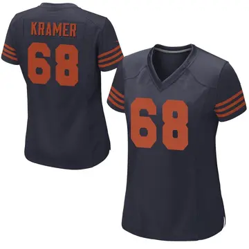 Nike Doug Kramer Women's Game Chicago Bears Navy Blue Alternate Jersey