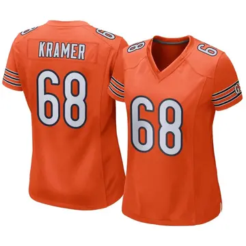 Nike Doug Kramer Women's Game Chicago Bears Orange Alternate Jersey