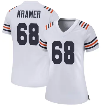 Nike Doug Kramer Women's Game Chicago Bears White Alternate Classic Jersey