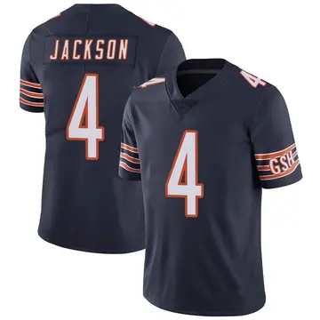 Nike Eddie Jackson Men's Limited Chicago Bears Navy Team Color Vapor Untouchable Jersey