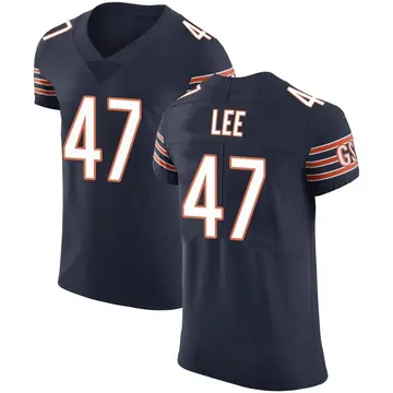 Nike Elijah Lee Men's Elite Chicago Bears Navy Team Color Vapor Untouchable Jersey