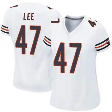 Nike Elijah Lee Women's Game Chicago Bears White Jersey