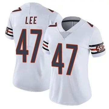 Nike Elijah Lee Women's Limited Chicago Bears White Vapor Untouchable Jersey