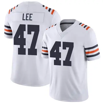 Nike Elijah Lee Youth Limited Chicago Bears White Alternate Classic Vapor Jersey