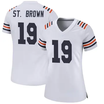 Nike Equanimeous St. Brown Women's Game Chicago Bears White Alternate Classic Jersey