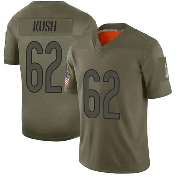 Nike Eric Kush Youth Limited Chicago Bears Camo 2019 Salute to Service Jersey