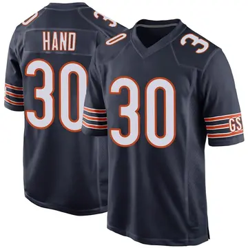Nike Harrison Hand Men's Game Chicago Bears Navy Team Color Jersey