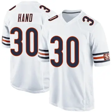 Nike Harrison Hand Youth Game Chicago Bears White Jersey