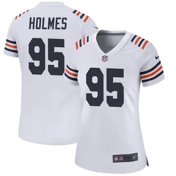 Nike Jalyn Holmes Women's Game Chicago Bears White Alternate Classic Jersey