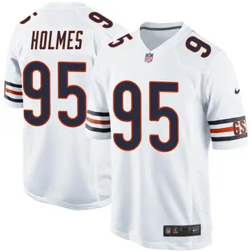 Nike Jalyn Holmes Youth Game Chicago Bears White Jersey