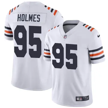 Nike Jalyn Holmes Youth Limited Chicago Bears White Alternate Classic Vapor Jersey