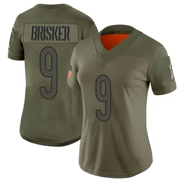 Nike Jaquan Brisker Women's Limited Chicago Bears Camo 2019 Salute to Service Jersey