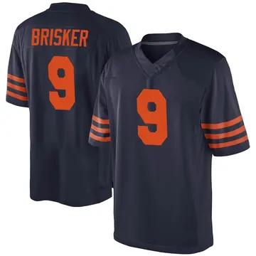 Nike Jaquan Brisker Youth Game Chicago Bears Navy Blue Alternate Jersey