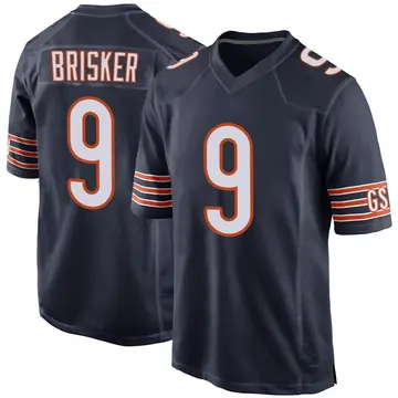 Nike Jaquan Brisker Youth Game Chicago Bears Navy Team Color Jersey