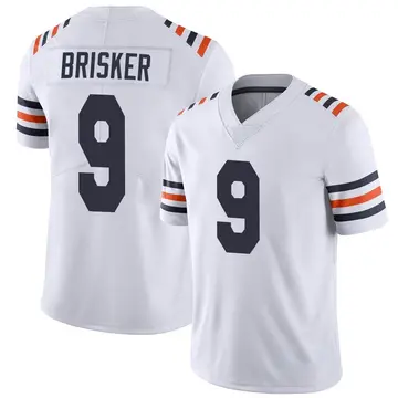 Nike Jaquan Brisker Youth Limited Chicago Bears White Alternate Classic Vapor Jersey