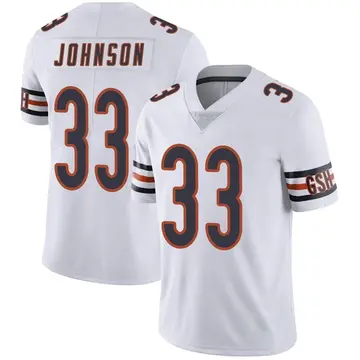 Nike Jaylon Johnson Men's Limited Chicago Bears White Vapor Untouchable Jersey
