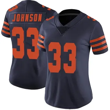 Nike Jaylon Johnson Women's Limited Chicago Bears Navy Blue Alternate Vapor Untouchable Jersey