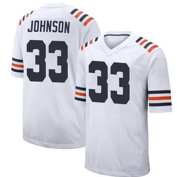 Nike Jaylon Johnson Youth Game Chicago Bears White Alternate Classic Jersey