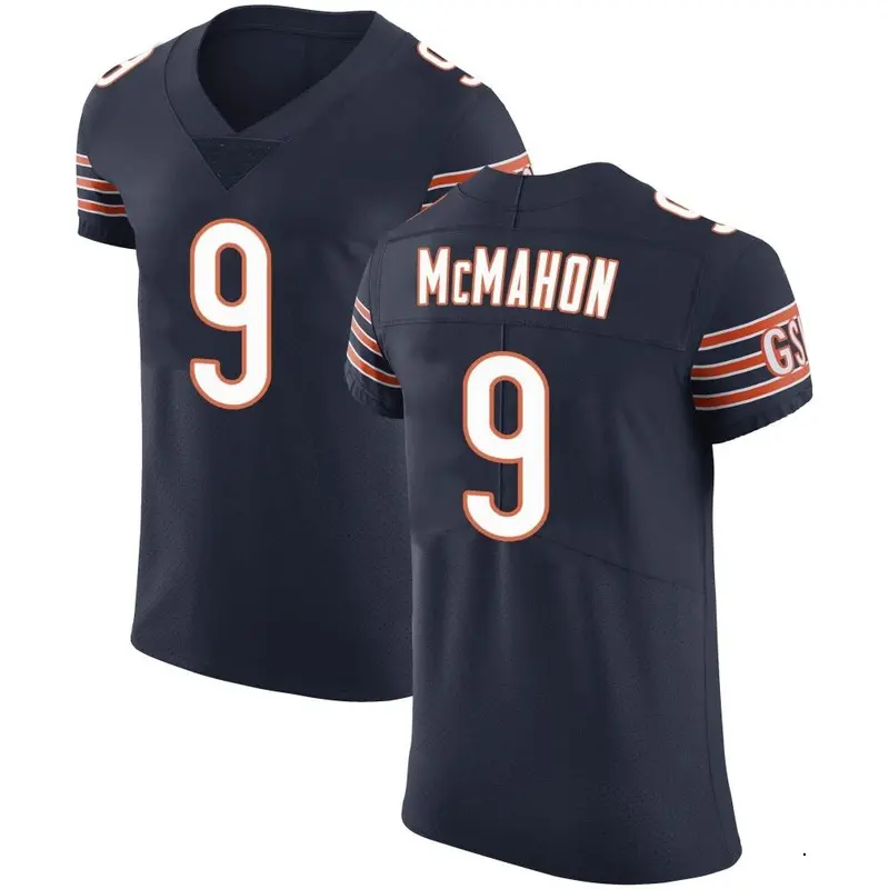 Nike Jim McMahon Men's Elite Chicago Bears Navy Team Color Vapor Untouchable Jersey