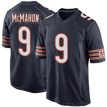 Nike Jim McMahon Men's Game Chicago Bears Navy Team Color Jersey