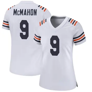 Nike Jim McMahon Women's Game Chicago Bears White Alternate Classic Jersey