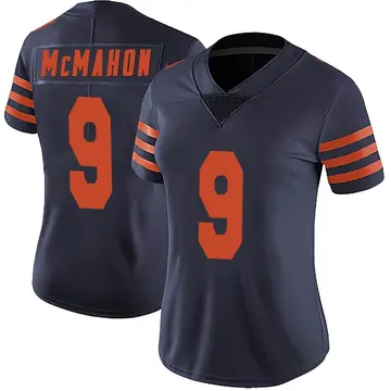 Nike Jim McMahon Women's Limited Chicago Bears Navy Blue Alternate Vapor Untouchable Jersey