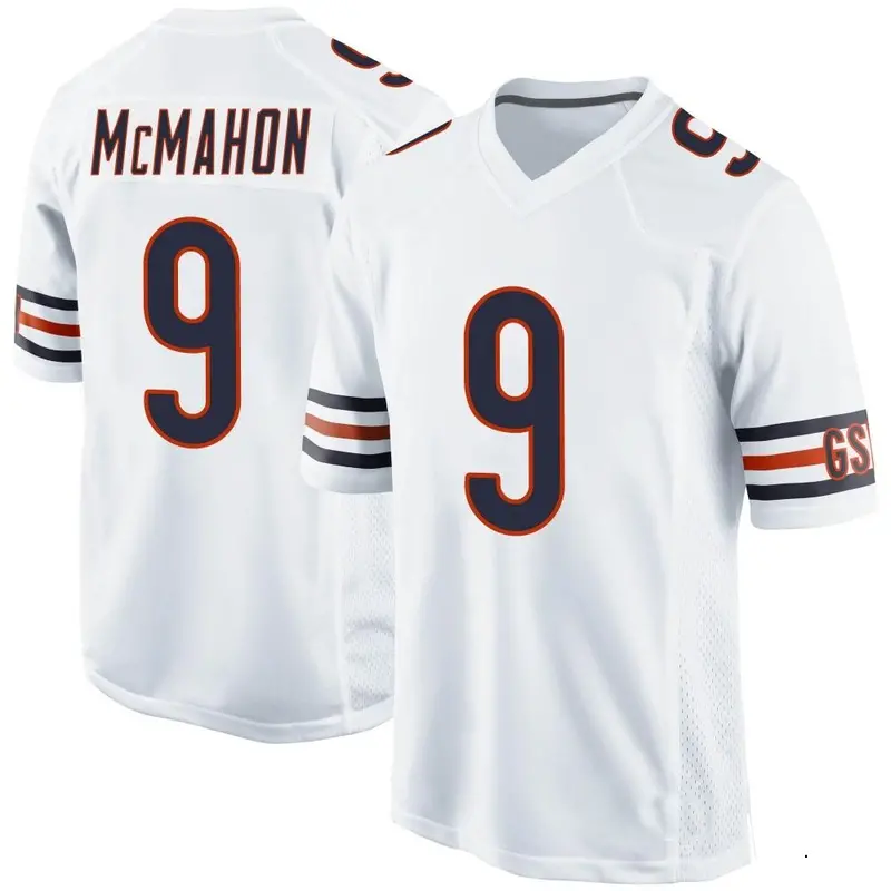 Nike Jim McMahon Youth Game Chicago Bears White Jersey