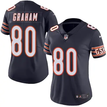 Nike Jimmy Graham Women's Limited Chicago Bears Navy Team Color Vapor Untouchable Jersey