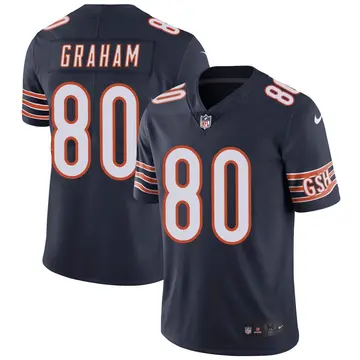 Nike Jimmy Graham Youth Limited Chicago Bears Navy Team Color Vapor Untouchable Jersey
