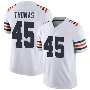 Nike Joe Thomas Youth Limited Chicago Bears White Alternate Classic Vapor Jersey