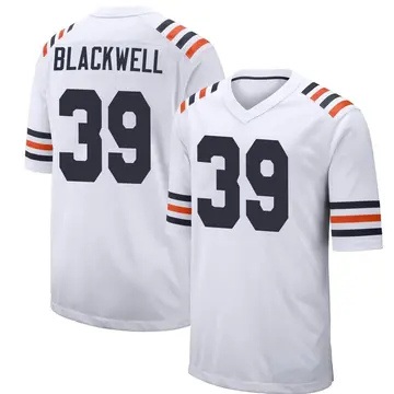Nike Josh Blackwell Men's Game Chicago Bears White Alternate Classic Jersey