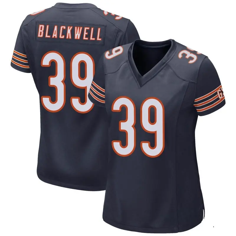 Nike Josh Blackwell Women's Game Chicago Bears Navy Team Color Jersey