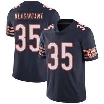 Nike Khari Blasingame Youth Limited Chicago Bears Navy Team Color Vapor Untouchable Jersey
