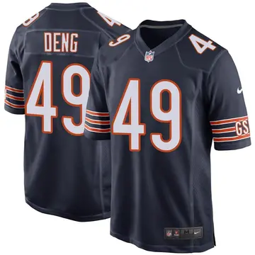 Nike Kuony Deng Youth Game Chicago Bears Navy Team Color Jersey