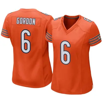 Nike Kyler Gordon Women's Game Chicago Bears Orange Alternate Jersey