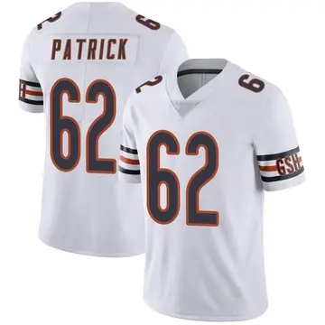 Nike Lucas Patrick Men's Limited Chicago Bears White Vapor Untouchable Jersey
