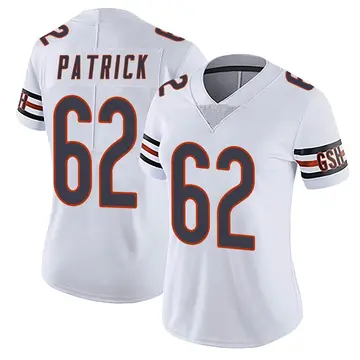 Nike Lucas Patrick Women's Limited Chicago Bears White Vapor Untouchable Jersey