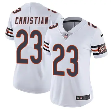 Nike Marqui Christian Women's Limited Chicago Bears White Vapor Untouchable Jersey
