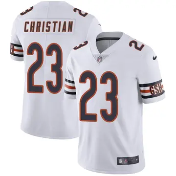 Nike Marqui Christian Youth Limited Chicago Bears White Vapor Untouchable Jersey