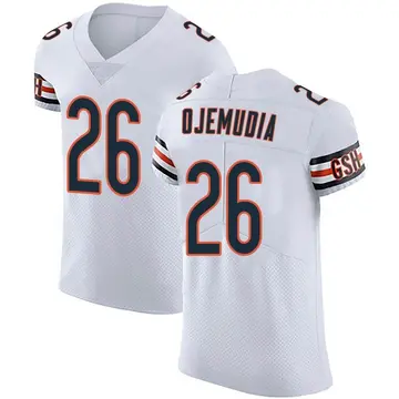 Nike Michael Ojemudia Men's Elite Chicago Bears White Vapor Untouchable Jersey