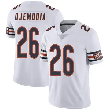 Nike Michael Ojemudia Men's Limited Chicago Bears White Vapor Untouchable Jersey