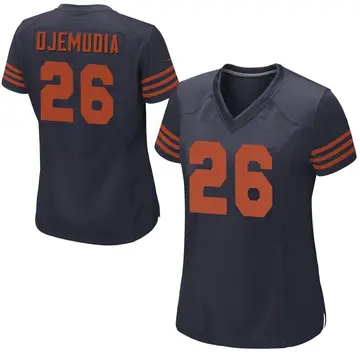 Nike Michael Ojemudia Women's Game Chicago Bears Navy Blue Alternate Jersey