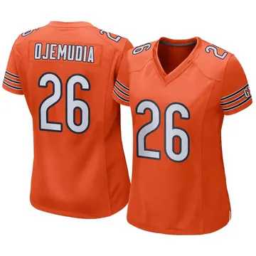 Nike Michael Ojemudia Women's Game Chicago Bears Orange Alternate Jersey