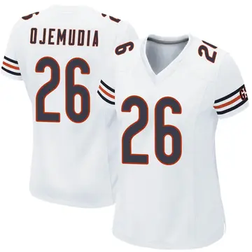 Nike Michael Ojemudia Women's Game Chicago Bears White Jersey